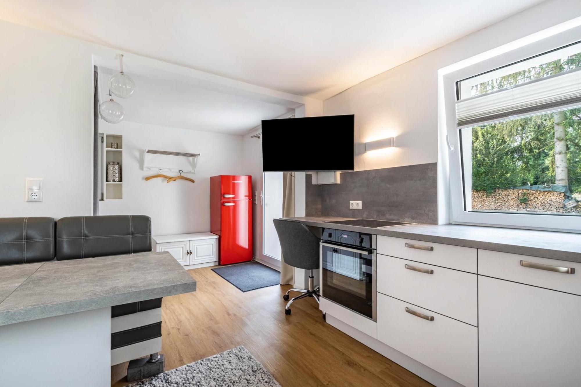 Ferienwohnung Am Parksee بودينْتّيْش المظهر الخارجي الصورة